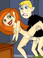 Porn comics with nasty Kim Possible get banged badly.
